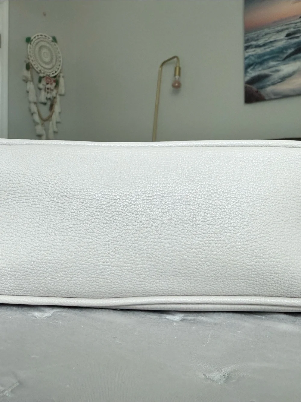 Tommy Hilfiger Light Cream Taupe Crossbody Shoulder Convertible Bag